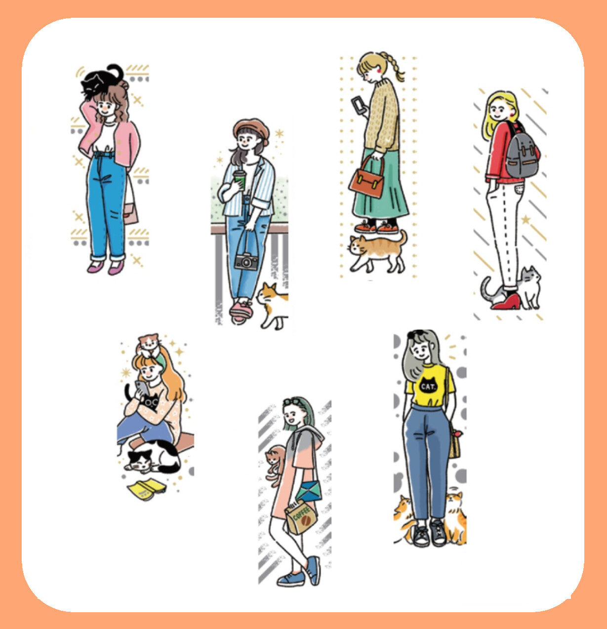 Cat Lady 🐾 Washi Tape