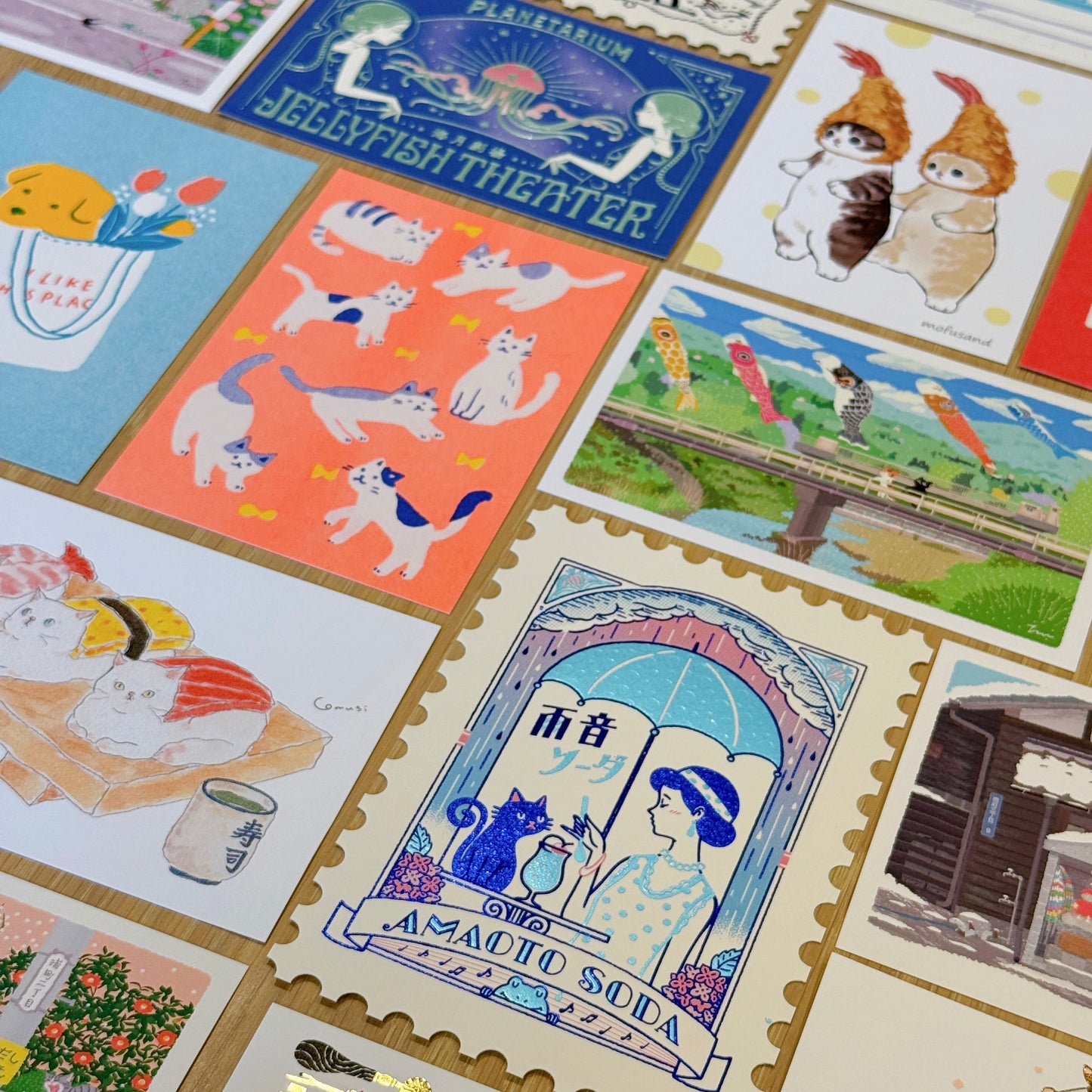Postcard (Art Print) Lucky Pack ✨ 8 items