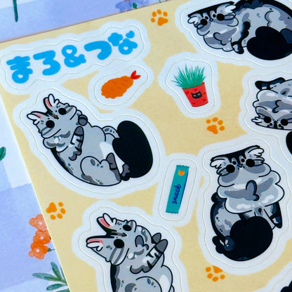 Maro and Tuna Sticker Sheet 🐟