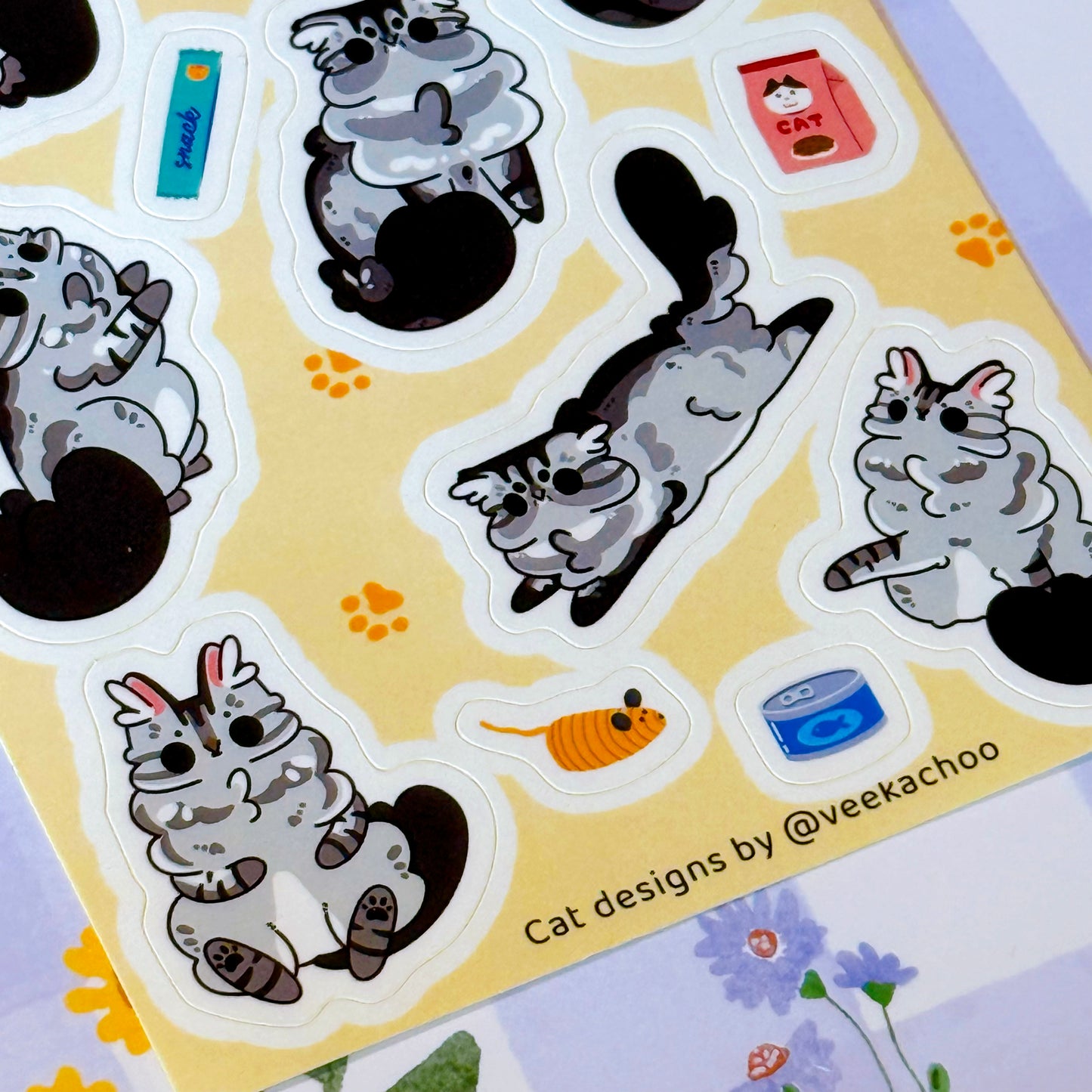 Maro and Tuna Sticker Sheet 🐟