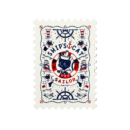 Sailor Cat Postcard ⚓️