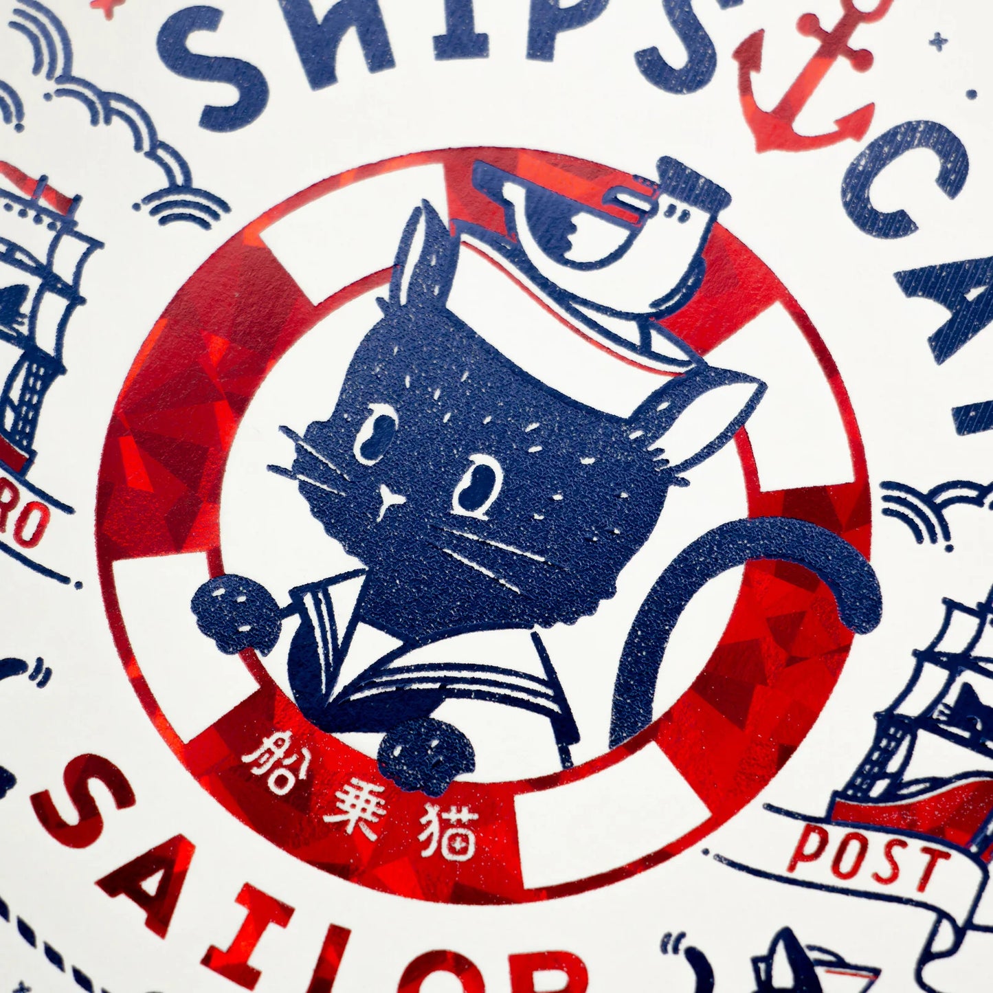 Sailor Cat Postcard ⚓️