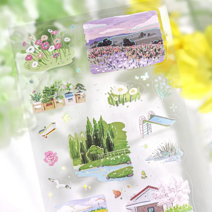 IRIDE Aurora Stickers 🌷 Countryside Travels