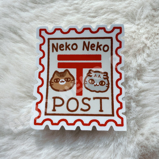 Neko Neko Post Logo Decal Sticker
