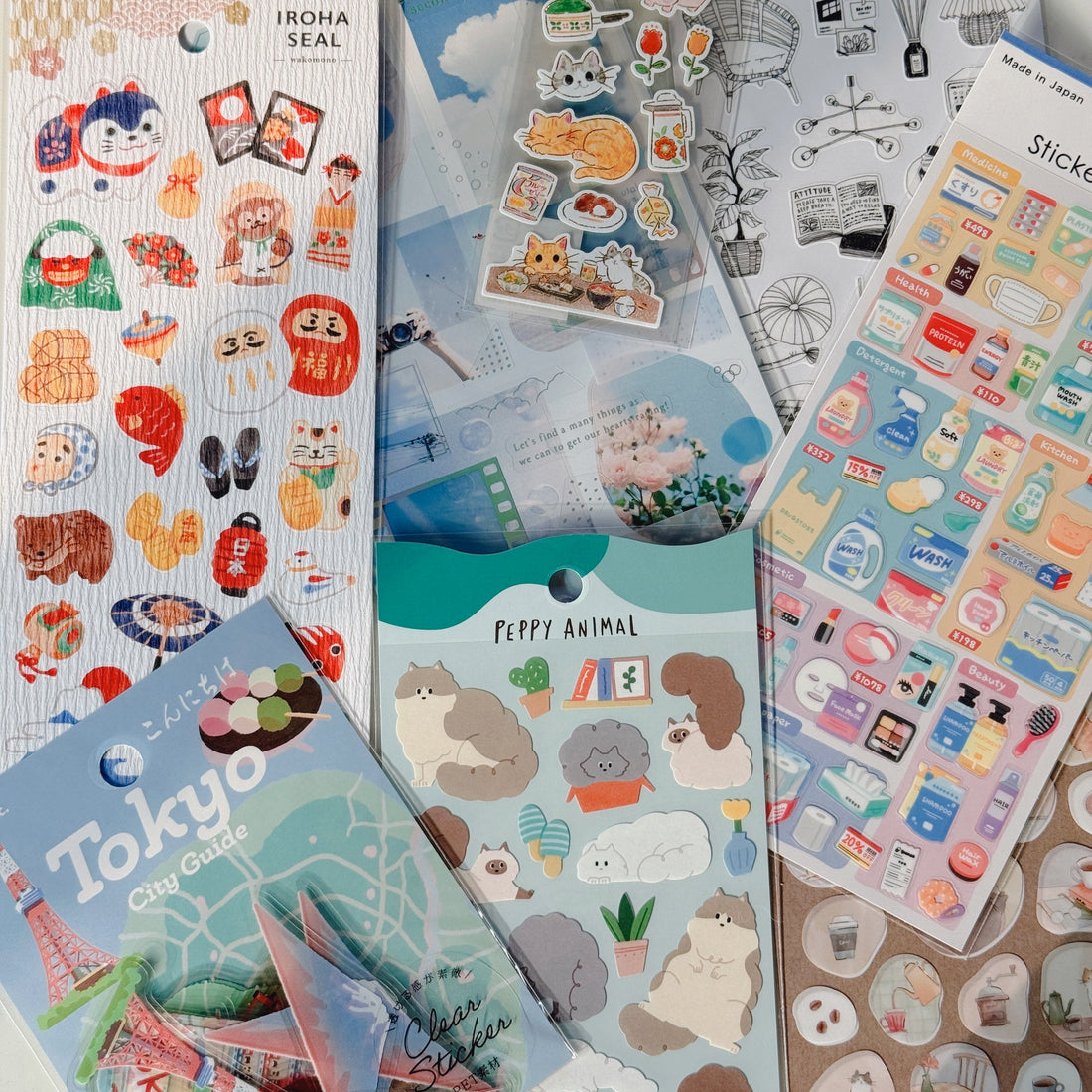 Sticker Lucky Pack 8 items – Neko Neko Post