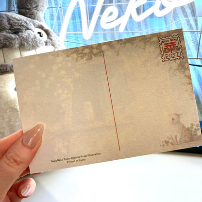 Djamila Knopf x Neko Neko Post 💌 Cat Charity Postcard