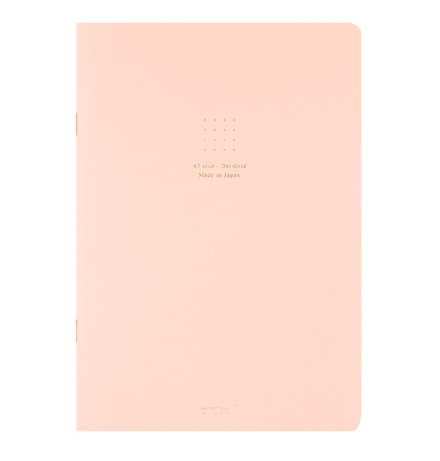 Midori Dot Grid Journal 🍑 Peach