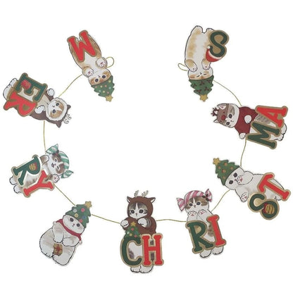 Mofusand Christmas 🎄 Garland Card v.1